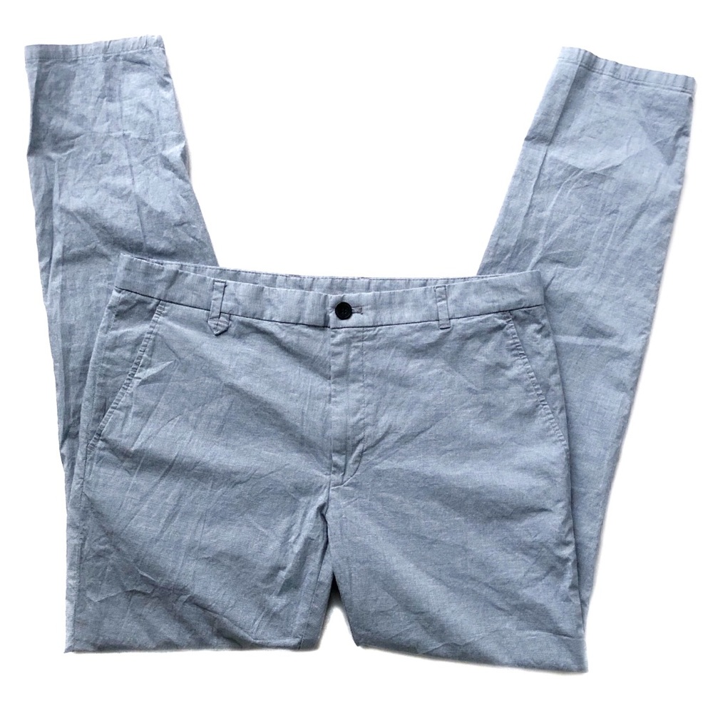 Hugo Hugo Boss Business Casual Career Trousers Slacks Blue Dress Pants EUC 34R